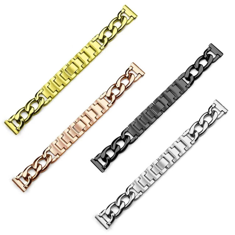 Denim Chain Metal Watch Band, 18mm
