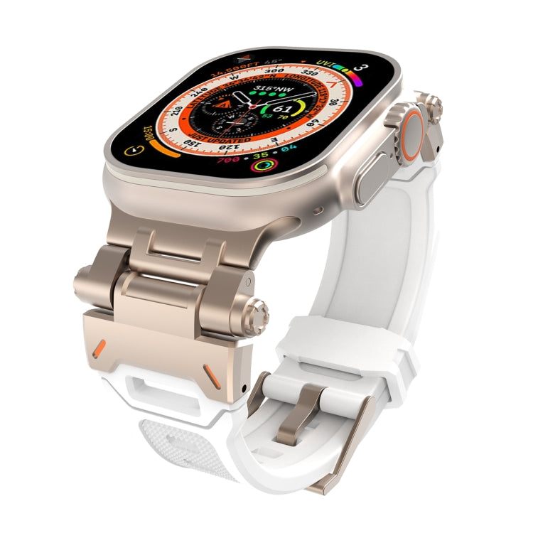 Stainless Steel Connector TPU Watch Band, For Apple Watch Series 2 42mm, For Apple Watch 42mm
