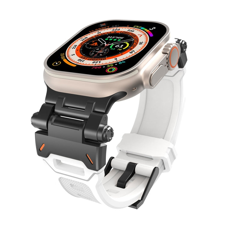Stainless Steel Connector TPU Watch Band, For Apple Watch Series 2 42mm, For Apple Watch 42mm