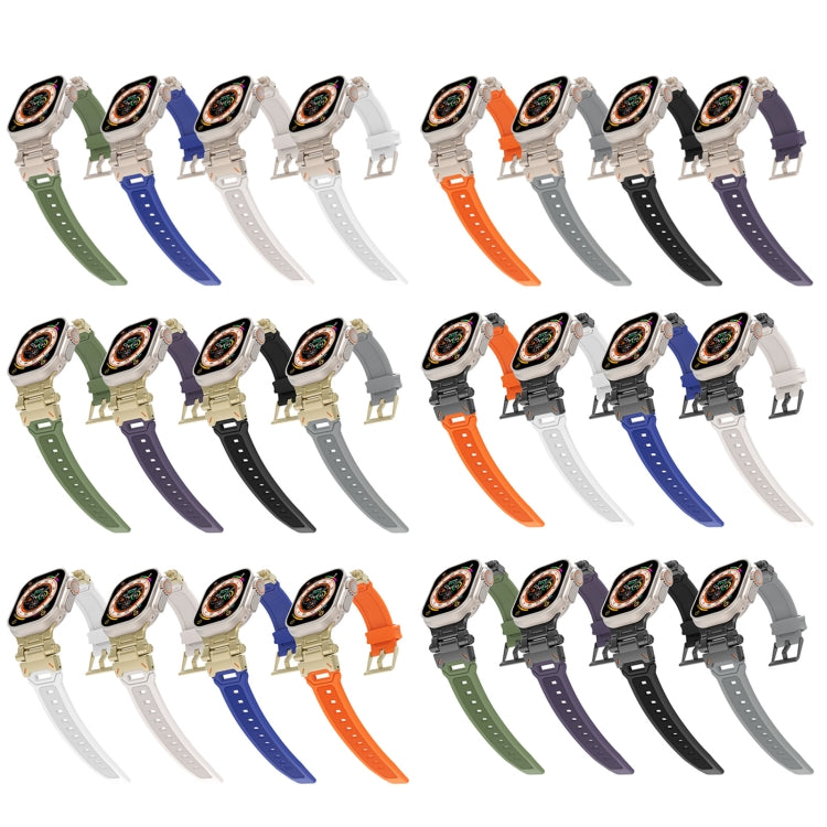Stainless Steel Connector TPU Watch Band, For Apple Watch Series 2 42mm, For Apple Watch 42mm
