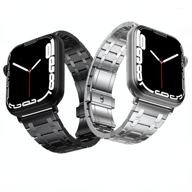 Modified Oak AP Titanium Alloy Watch Band, For Apple Watch SE 2023 44mm, For Apple Watch Ultra 2 49mm, For Apple Watch Series 9 45mm, For Apple Watch Ultra 49mm, For Apple Watch Series 8 45mm, For Apple Watch SE 2022 44mm, For Apple Watch Series 7 45mm...