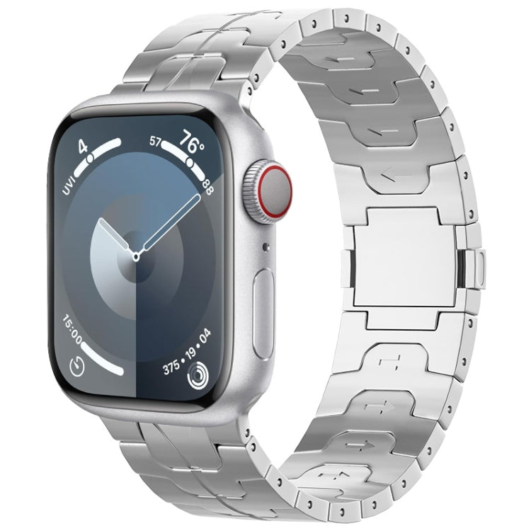 Magnetic Buckle Titanium Alloy Watch Band, For Apple Watch SE 2023 44mm, For Apple Watch Ultra 2 49mm, For Apple Watch Series 9 45mm, For Apple Watch Ultra 49mm, For Apple Watch Series 8 45mm, For Apple Watch SE 2022 44mm, For Apple Watch Series 7 45mm...