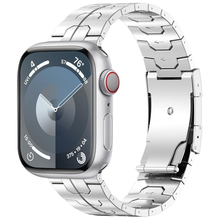 Turtle Buckle Titanium Alloy Watch Band, For Apple Watch SE 2023 44mm, For Apple Watch SE 2023 40mm, For Apple Watch Ultra 2 49mm, For Apple Watch Series 9 45mm, For Apple Watch Series 9 41mm, For Apple Watch Ultra 49mm, For Apple Watch Series 8 41mm  ...
