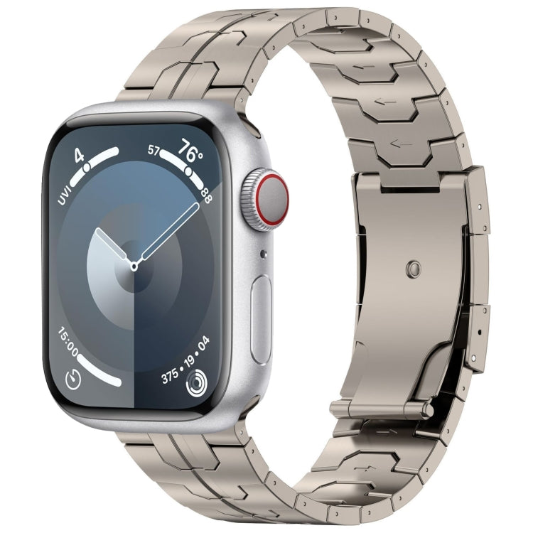 Turtle Buckle Titanium Alloy Watch Band, For Apple Watch SE 2023 44mm, For Apple Watch SE 2023 40mm, For Apple Watch Ultra 2 49mm, For Apple Watch Series 9 45mm, For Apple Watch Series 9 41mm, For Apple Watch Ultra 49mm, For Apple Watch Series 8 41mm  ...