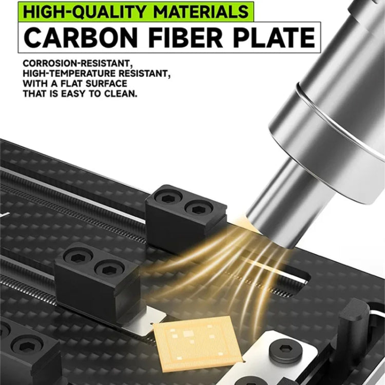 LUOWEI LW-AP02 Triaxial High-Temperature Carbon Fiber Motherboard Fixture, LW-AP02