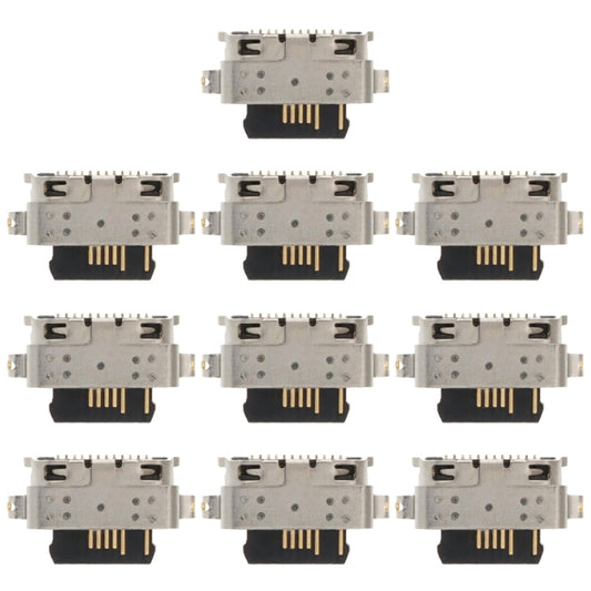 10pcs Charging Port Connector, For Alcatel 3T 10 2020 8094, For Alcatel 1T 10 2020 8092