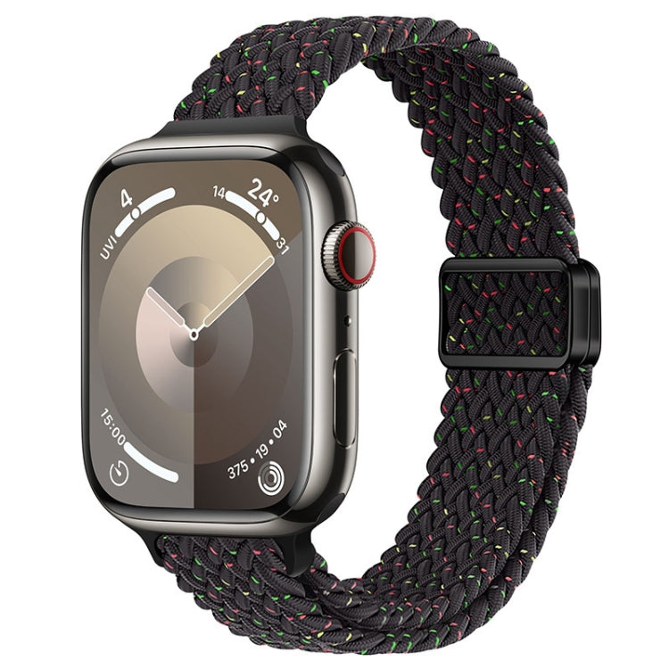 Slim Magnetic Buckle Nylon Braided Watch Band, For Apple Watch Series 5 44mm, For Apple Watch Series 5 40mm