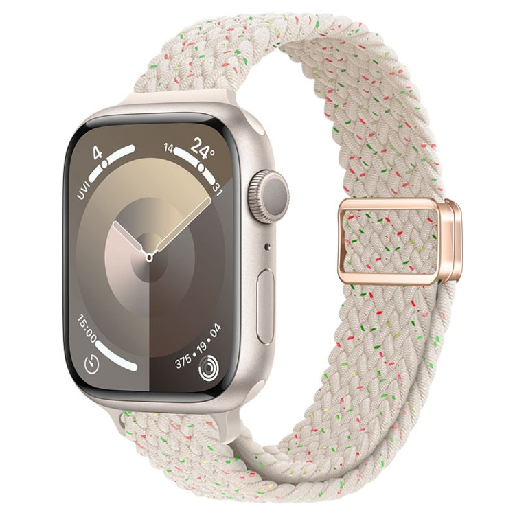 Slim Magnetic Buckle Nylon Braided Watch Band, For Apple Watch Series 5 44mm, For Apple Watch Series 5 40mm