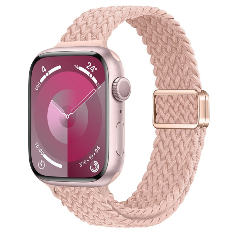 Slim Magnetic Buckle Nylon Braided Watch Band, For Apple Watch Series 4 44mm, For Apple Watch Series 4 40mm