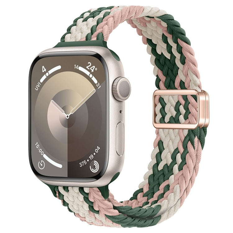 Slim Magnetic Buckle Nylon Braided Watch Band, For Apple Watch Series 3 38mm, For Apple Watch Series 3 42mm