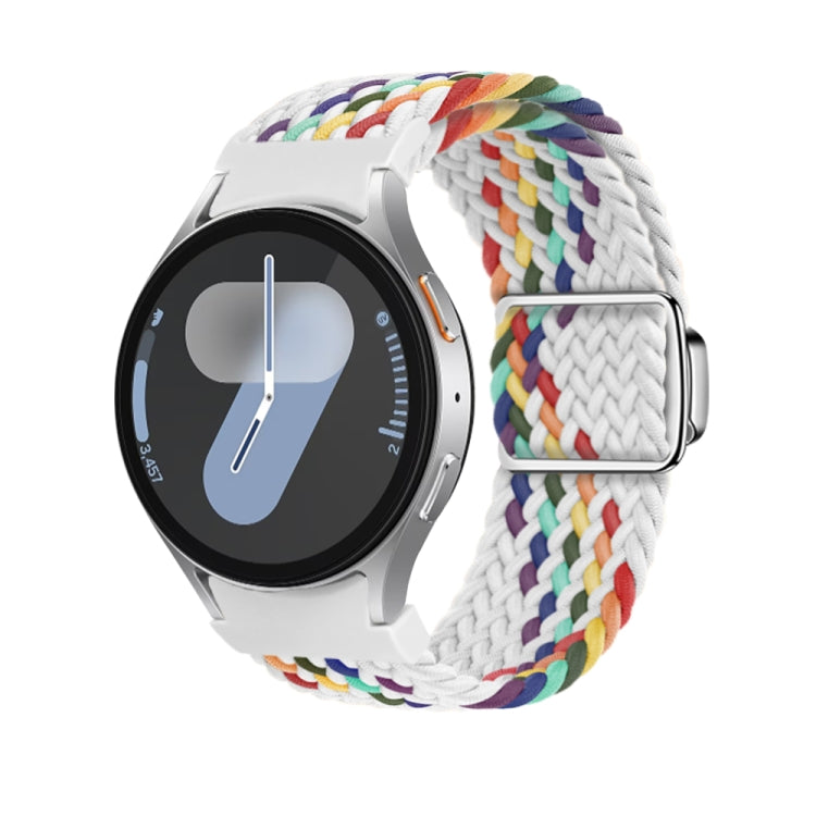 Nylon Loop Magnetic Buckle Watch Band, For Samsung Galaxy Watch 7 / 6 / 5 / 4