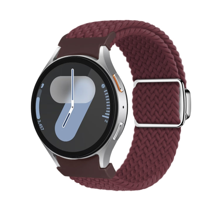 Nylon Loop Magnetic Buckle Watch Band, For Samsung Galaxy Watch 7 / 6 / 5 / 4