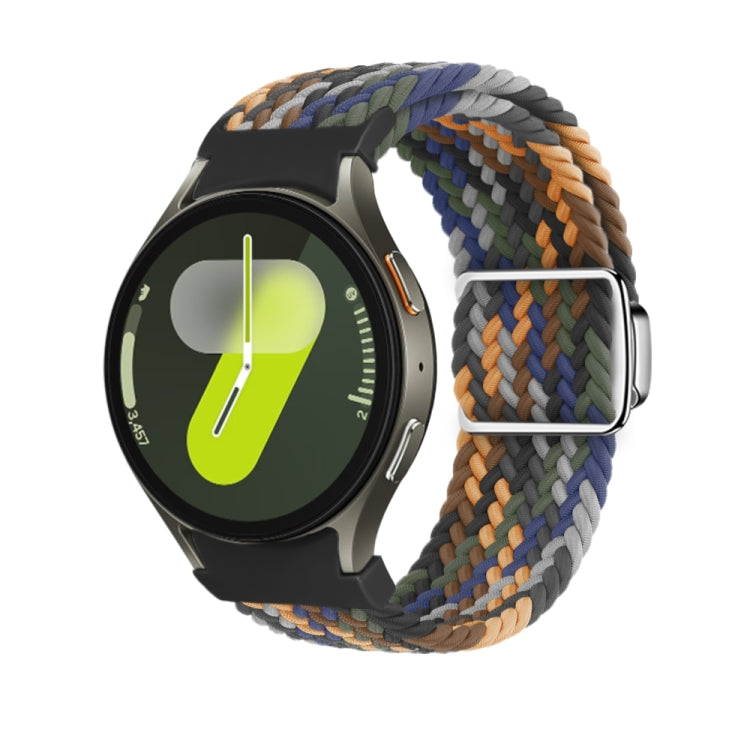 Nylon Loop Magnetic Buckle Watch Band, For Samsung Galaxy Watch 7 / 6 / 5 / 4