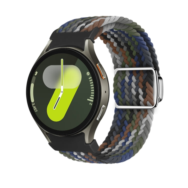 Nylon Loop Magnetic Buckle Watch Band, For Samsung Galaxy Watch 7 / 6 / 5 / 4