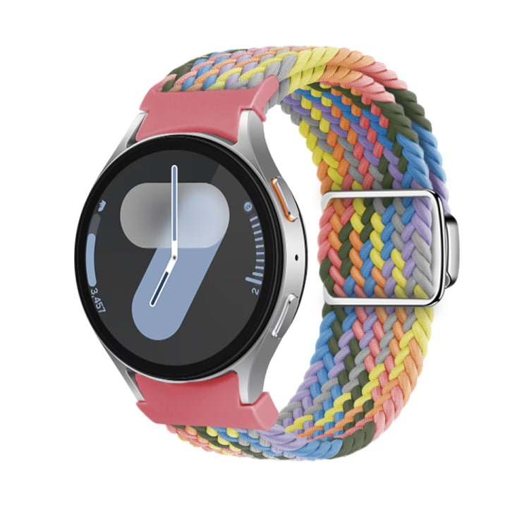 Nylon Loop Magnetic Buckle Watch Band, For Samsung Galaxy Watch 7 / 6 / 5 / 4