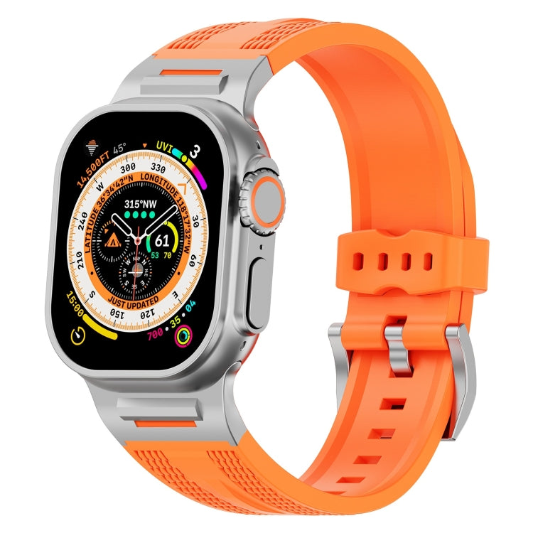 Trailblazer Woven Texture Silicone Watch Band, For Apple Watch 46mm / 49mm / 45mm / 44mm, For Apple Watch 42mm / 41mm / 40mm / 38mm