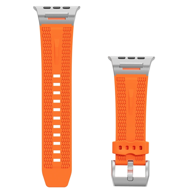 Trailblazer Woven Texture Silicone Watch Band, For Apple Watch 46mm / 49mm / 45mm / 44mm, For Apple Watch 42mm / 41mm / 40mm / 38mm