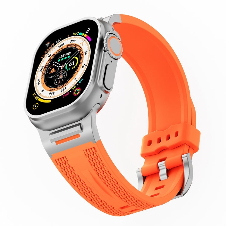 Trailblazer Woven Texture Silicone Watch Band, For Apple Watch 46mm / 49mm / 45mm / 44mm, For Apple Watch 42mm / 41mm / 40mm / 38mm