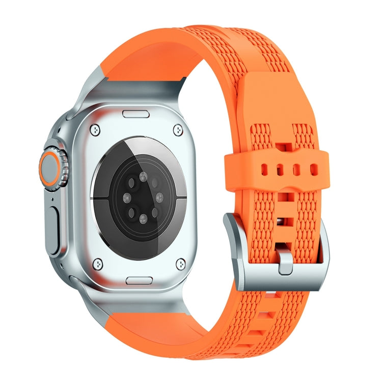 Trailblazer Woven Texture Silicone Watch Band, For Apple Watch 46mm / 49mm / 45mm / 44mm, For Apple Watch 42mm / 41mm / 40mm / 38mm