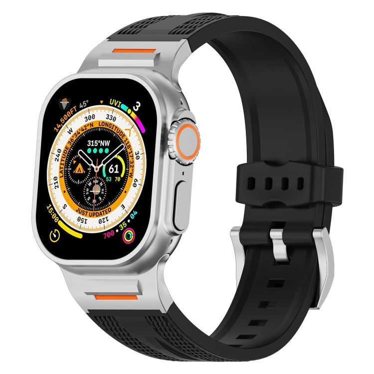 Trailblazer Woven Texture Silicone Watch Band, For Apple Watch 46mm / 49mm / 45mm / 44mm, For Apple Watch 42mm / 41mm / 40mm / 38mm