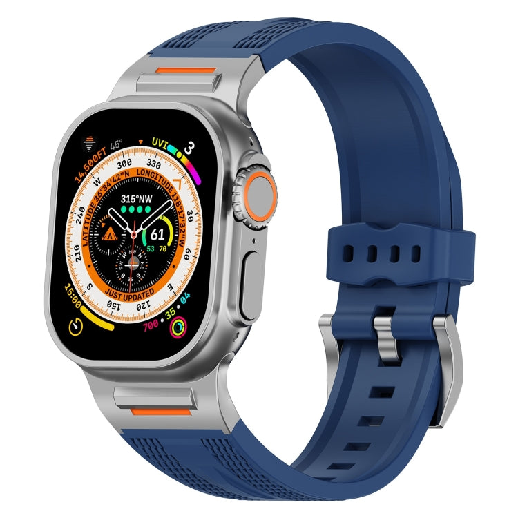 Trailblazer Woven Texture Silicone Watch Band, For Apple Watch 46mm / 49mm / 45mm / 44mm, For Apple Watch 42mm / 41mm / 40mm / 38mm