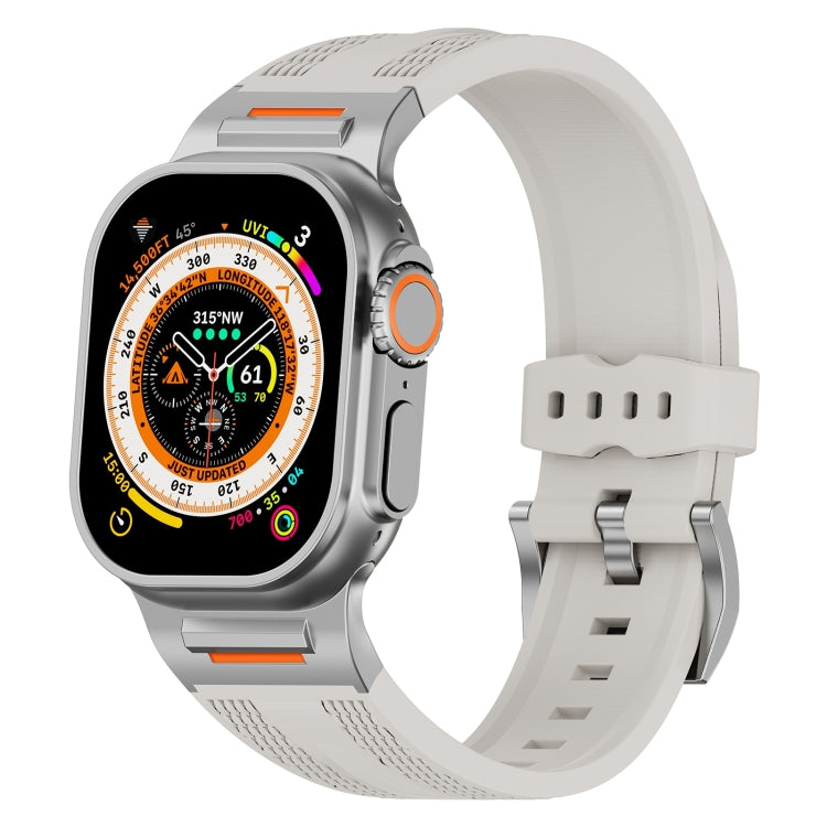 Trailblazer Woven Texture Silicone Watch Band, For Apple Watch 46mm / 49mm / 45mm / 44mm, For Apple Watch 42mm / 41mm / 40mm / 38mm
