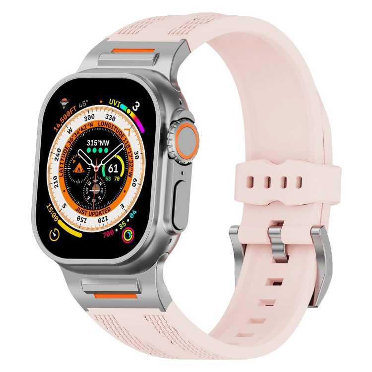 Trailblazer Woven Texture Silicone Watch Band, For Apple Watch 46mm / 49mm / 45mm / 44mm, For Apple Watch 42mm / 41mm / 40mm / 38mm