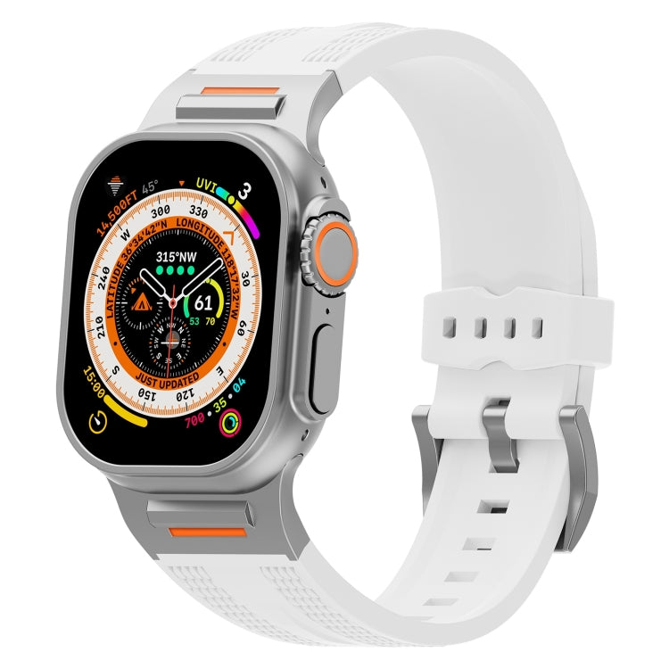 Trailblazer Woven Texture Silicone Watch Band, For Apple Watch 46mm / 49mm / 45mm / 44mm, For Apple Watch 42mm / 41mm / 40mm / 38mm