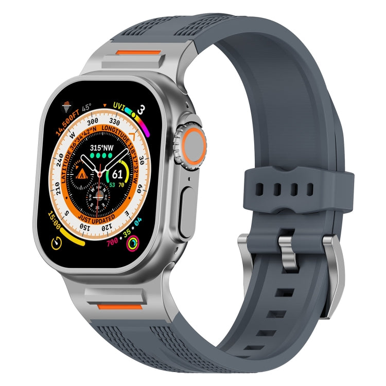 Trailblazer Woven Texture Silicone Watch Band, For Apple Watch 46mm / 49mm / 45mm / 44mm, For Apple Watch 42mm / 41mm / 40mm / 38mm