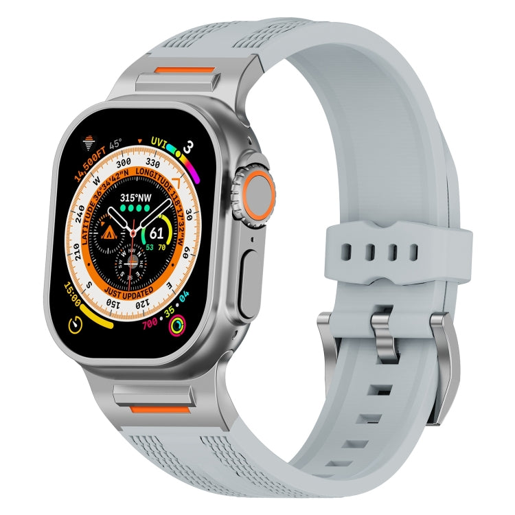 Trailblazer Woven Texture Silicone Watch Band, For Apple Watch 46mm / 49mm / 45mm / 44mm, For Apple Watch 42mm / 41mm / 40mm / 38mm