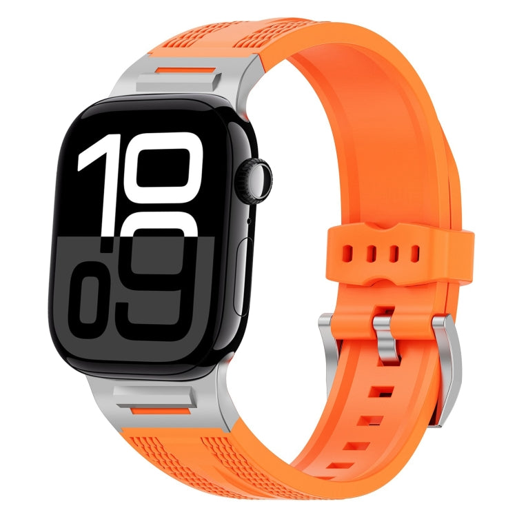 Trailblazer Woven Texture Silicone Watch Band, For Apple Watch 46mm / 49mm / 45mm / 44mm, For Apple Watch 42mm / 41mm / 40mm / 38mm