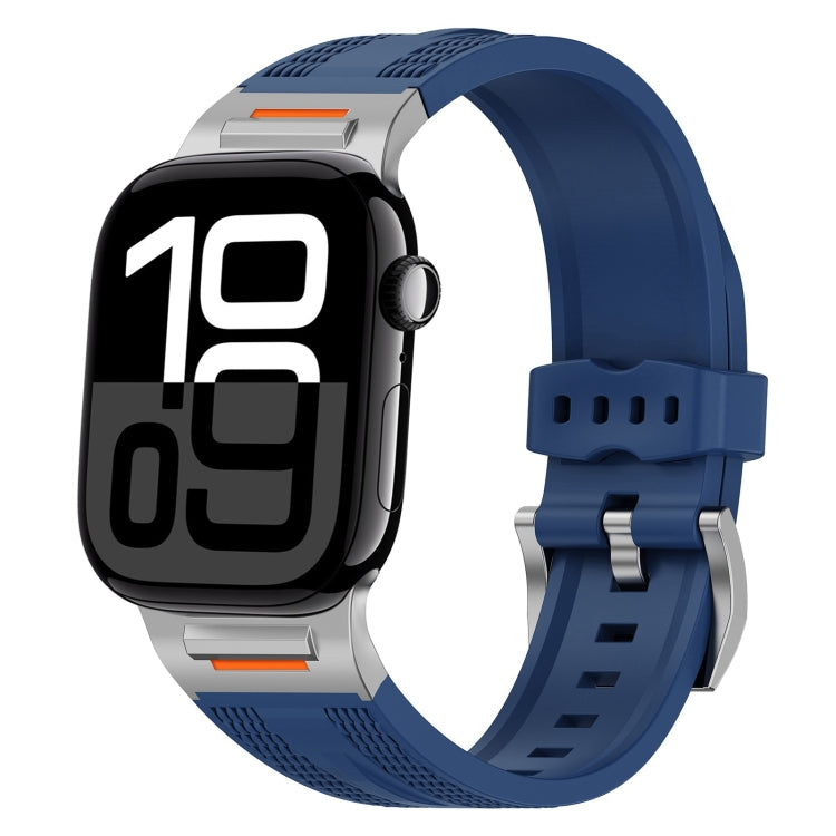 Trailblazer Woven Texture Silicone Watch Band, For Apple Watch 46mm / 49mm / 45mm / 44mm, For Apple Watch 42mm / 41mm / 40mm / 38mm