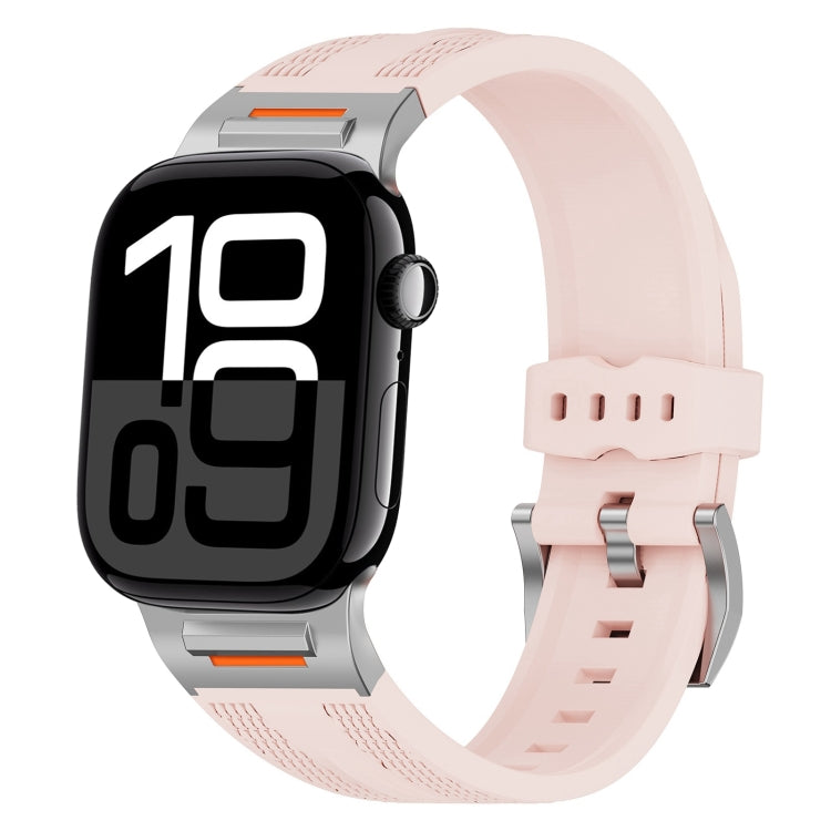 Trailblazer Woven Texture Silicone Watch Band, For Apple Watch 46mm / 49mm / 45mm / 44mm, For Apple Watch 42mm / 41mm / 40mm / 38mm