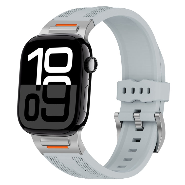 Trailblazer Woven Texture Silicone Watch Band, For Apple Watch 46mm / 49mm / 45mm / 44mm, For Apple Watch 42mm / 41mm / 40mm / 38mm