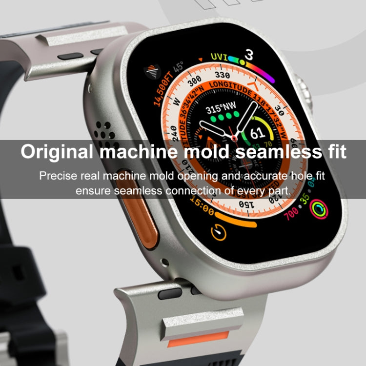Trailblazer Woven Texture Silicone Watch Band, For Apple Watch 46mm / 49mm / 45mm / 44mm, For Apple Watch 42mm / 41mm / 40mm / 38mm
