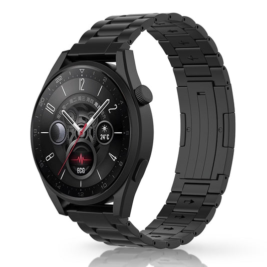 Button Style Three Beads Titanium Steel Quick Release Watch Band, For Huawei Watch GT 5 / GT 4 46mm