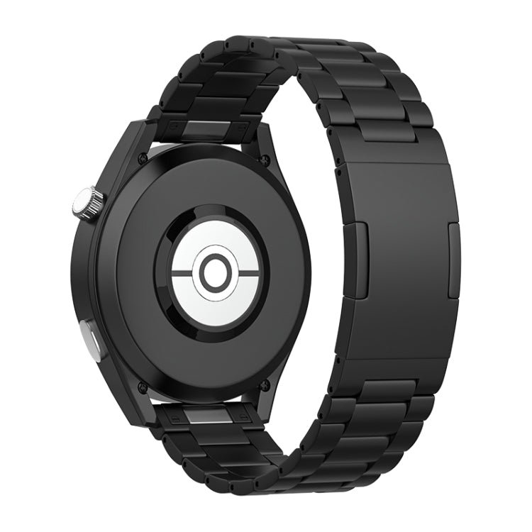 Button Style Three Beads Titanium Steel Quick Release Watch Band, For Huawei Watch GT 5 / GT 4 46mm