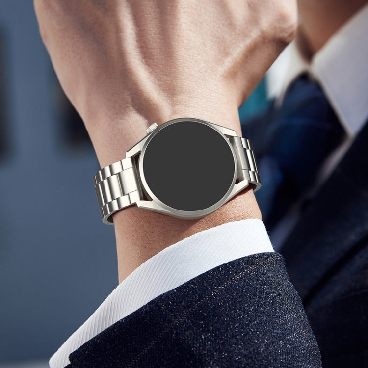 Button Style Three Beads Titanium Steel Quick Release Watch Band, For Huawei Watch GT 5 / GT 4 46mm