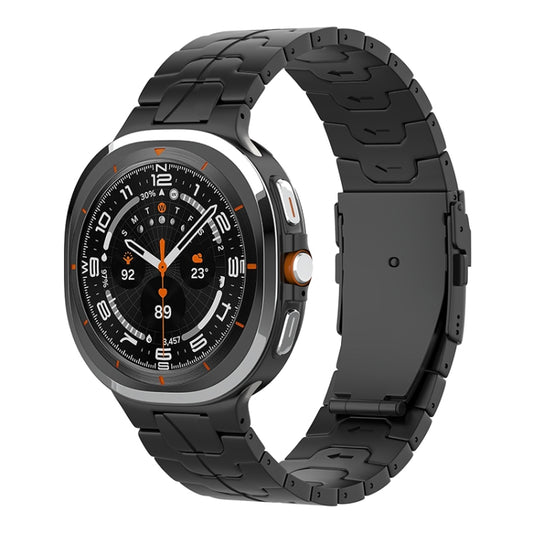 Safety Buckle Pure Titanium Watch Band, For Samsung Galaxy Watch Ultra / Ultra 2025, For Samsung Galaxy Watch8 / Watch8 Classic