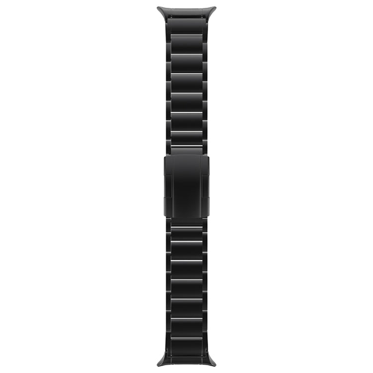 Three Beads Tortoise Buckle Titanium Steel Watch Band, For Samsung Galaxy Watch Ultra / Ultra 2025, For Samsung Galaxy Watch8 / Watch8 Classic