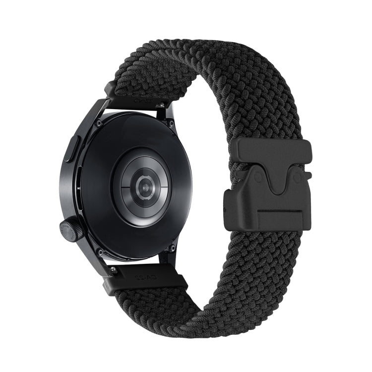 Snap Button Nylon Braided Watch Band, 20mm