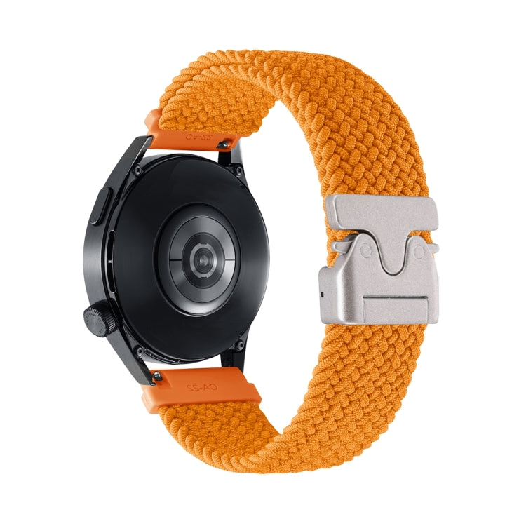Snap Button Nylon Braided Watch Band, 20mm