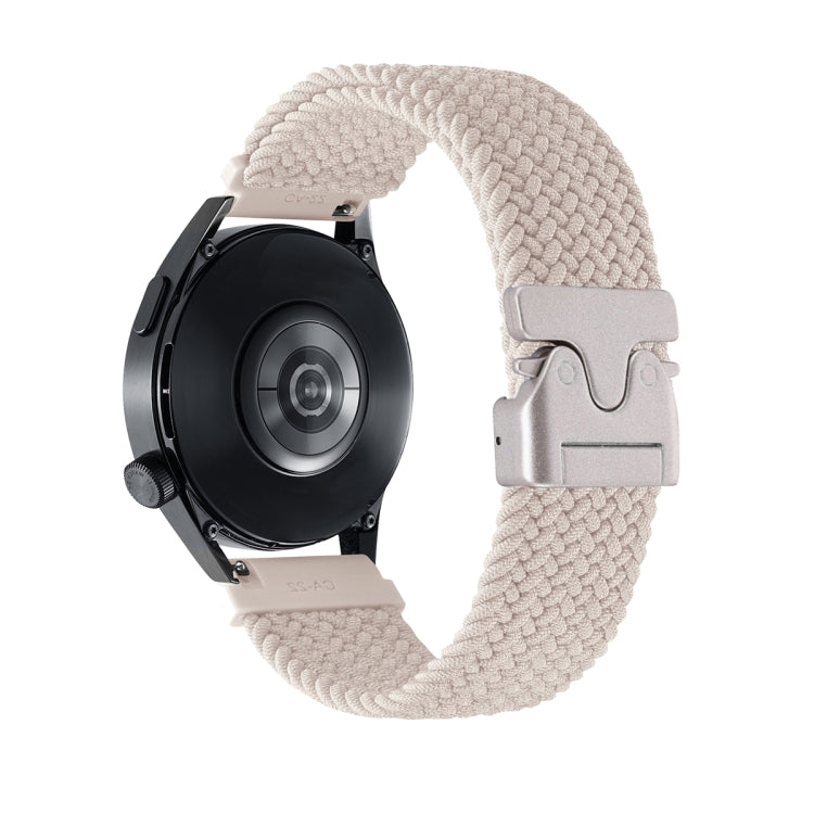 Snap Button Nylon Braided Watch Band, 20mm