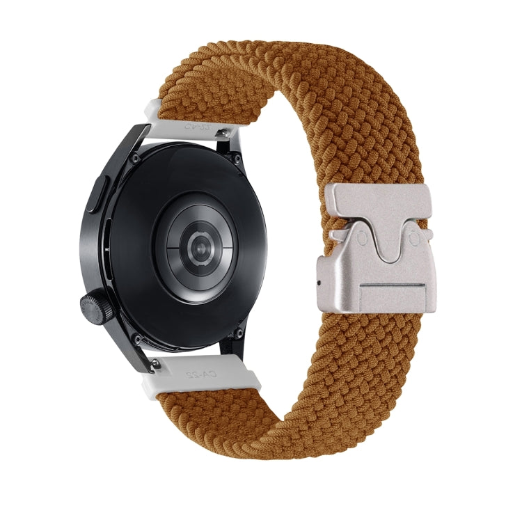 Snap Button Nylon Braided Watch Band, 20mm