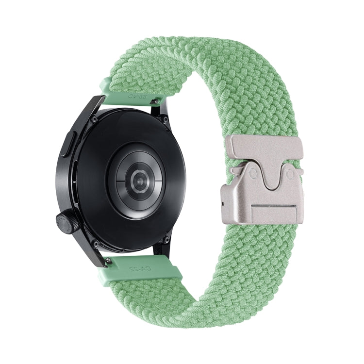 Snap Button Nylon Braided Watch Band, 22mm