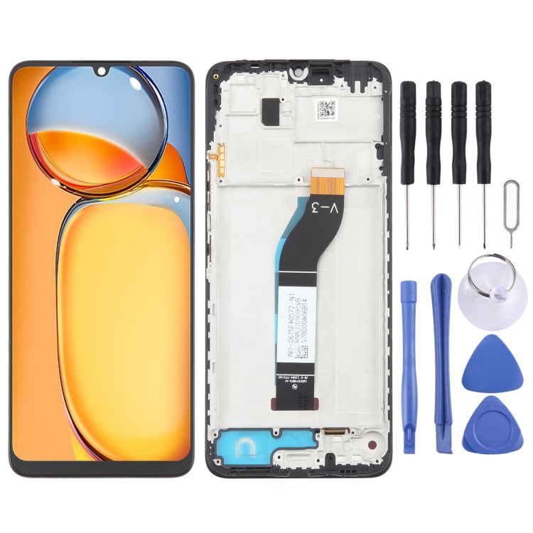 OEM LCD Screen Digitizer Full Assembly with Frame, For Xiaomi Poco C71, For Xiaomi Redmi 14C 4G / 5G, For Xiaomi Redmi A4, For Xiaomi Redmi A3 Pro, For Xiaomi Poco C75, For Xiaomi Redmi 14R, For Xiaomi Redmi 13 5G, For Xiaomi Poco M6 4G                ...