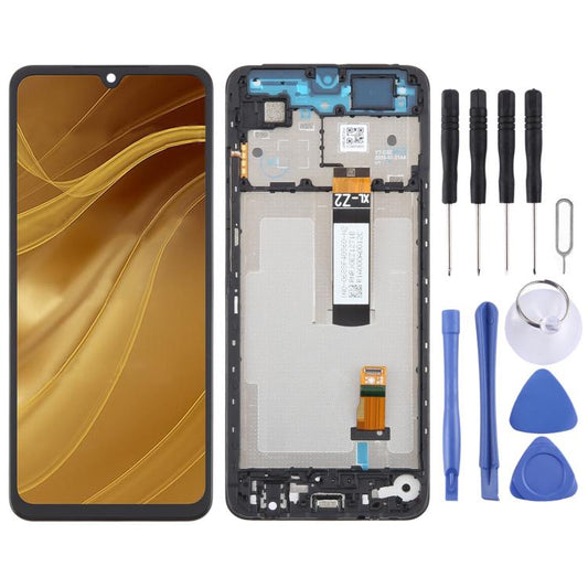 OEM LCD Screen Digitizer Full Assembly with Frame, For Xiaomi Poco C71, For Xiaomi Redmi 14C 4G / 5G, For Xiaomi Redmi A4, For Xiaomi Redmi A3 Pro