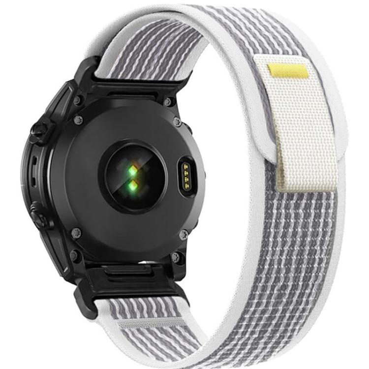 Loop Nylon Hook and Loop Fastener Quick Release Watch Band, For Garmin 26mm, For Garmin 22mm