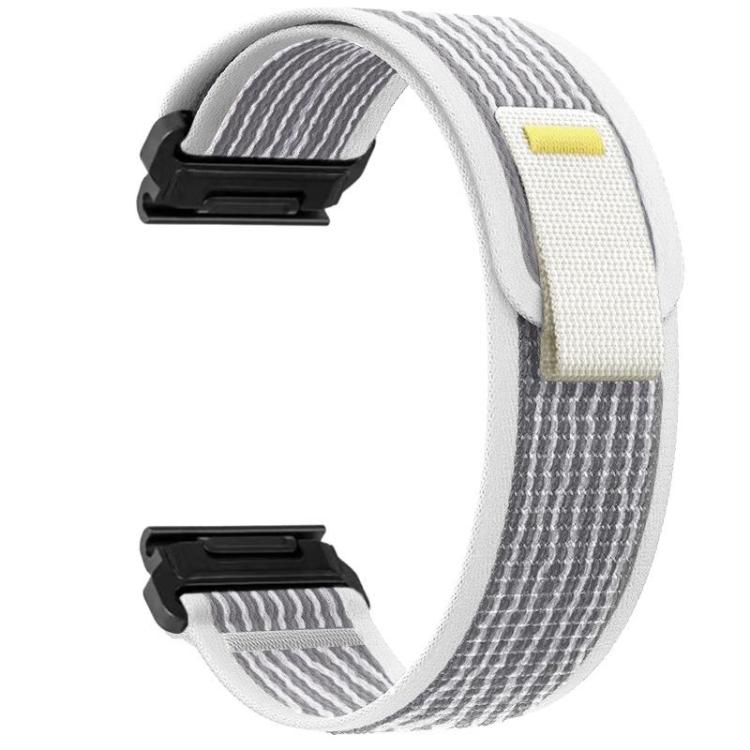 Loop Nylon Hook and Loop Fastener Quick Release Watch Band, For Garmin 26mm, For Garmin 22mm