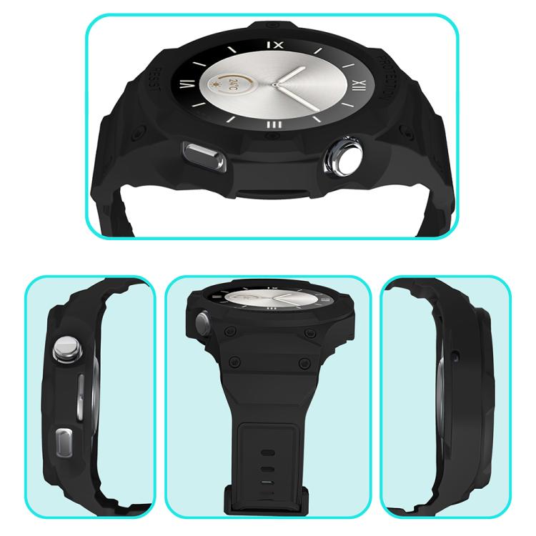 Integrated Anti-fall TPU Watch Band, For Huawei Watch GT 6 / GT 5 / GT 4 46mm
